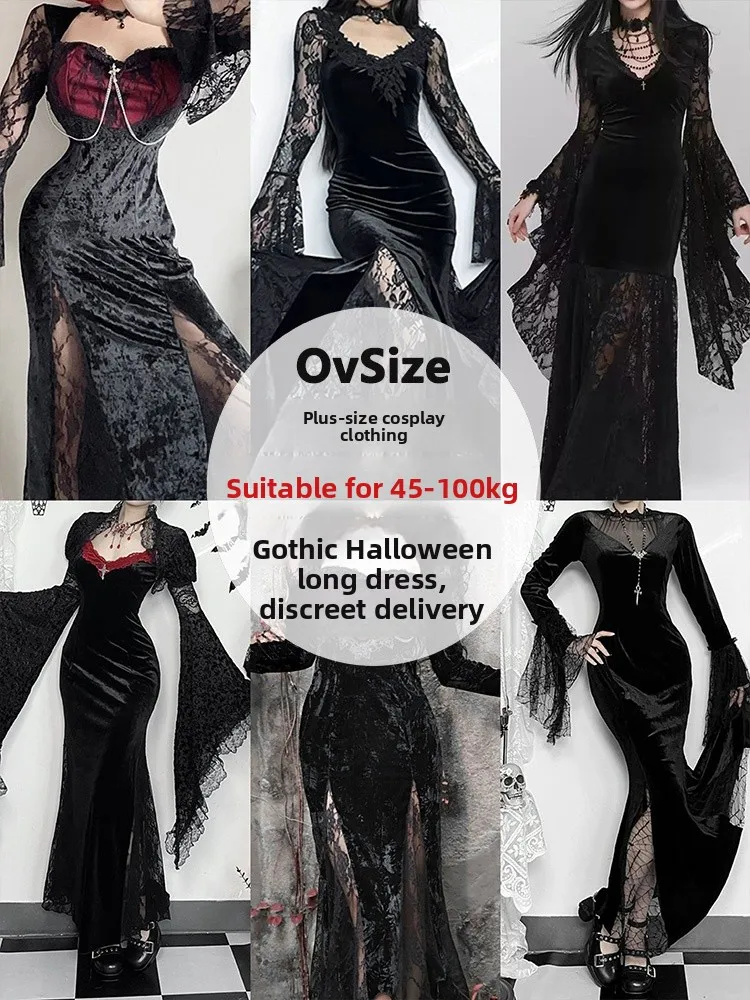 plus Size Cosplay Costume loween M in Drag Gothic Long Skirt High Waist Long Sve Full Body Costume for Women
plus Size Cosplay Costume loween M in Drag Gothic Long Skirt High Waist Long Sve Full Body Costume for Women