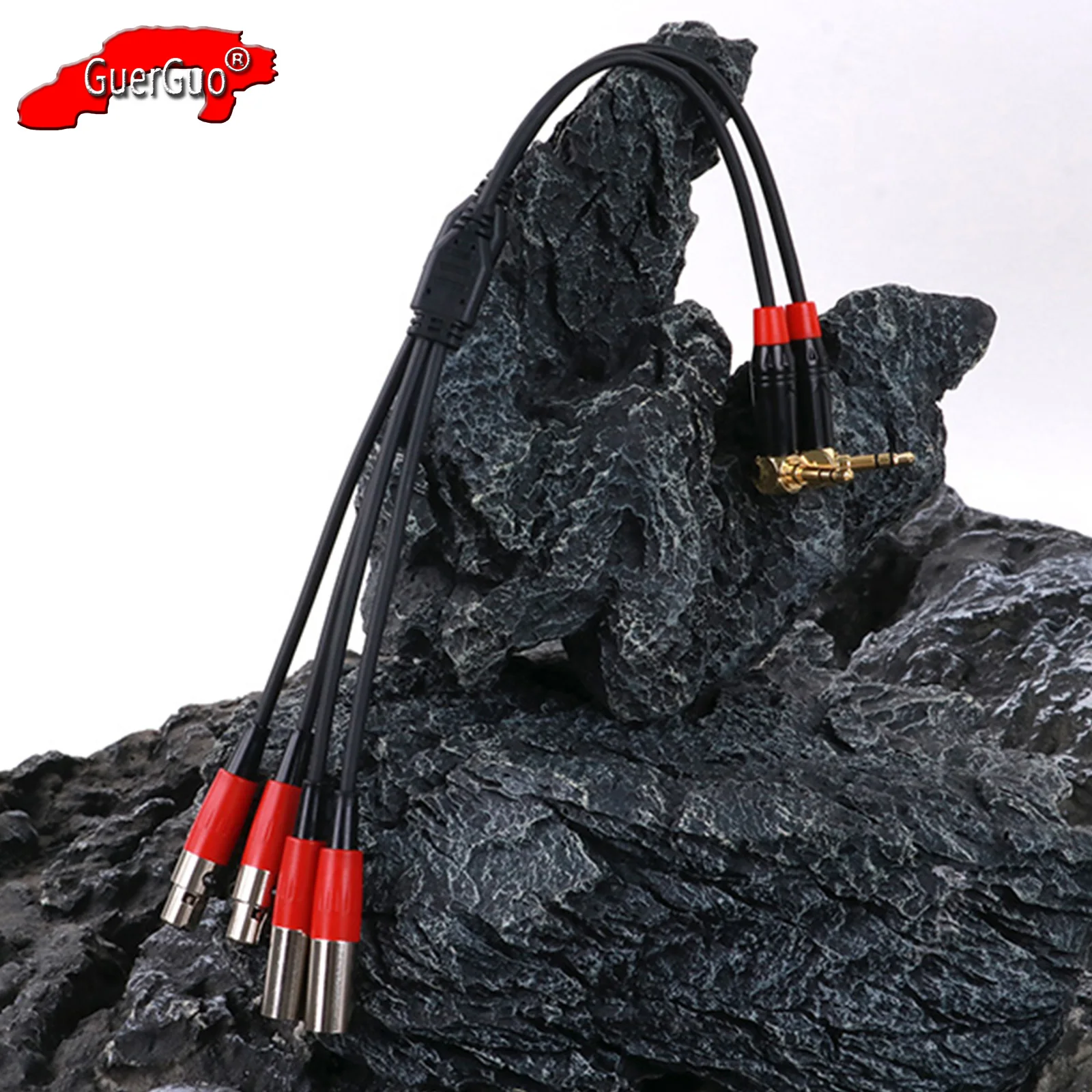 Dual Mini 3Pin XLR Male/Female to 90 Degree 3.5mm 1/8" TRS Male Audio Extension Cord Y Splitter Adapter Cable for Camera Mixer
Dual Mini 3Pin XLR Male/Female to 90 Degree 3.5mm 1/8" TRS Male Audio Extension Cord Y Splitter Adapter Cable for Camera Mixer