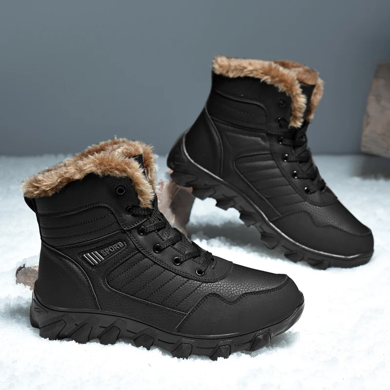 Men boots 2024 New Winter Slippers Warm Men Shoes Waterproof Non-Slip Plush Sneakers Male tenis shoes Boots Men Sneakers Winter
Men boots 2024 New Winter Slippers Warm Men Shoes Waterproof Non-Slip Plush Sneakers Male tenis shoes Boots Men Sneakers Winter