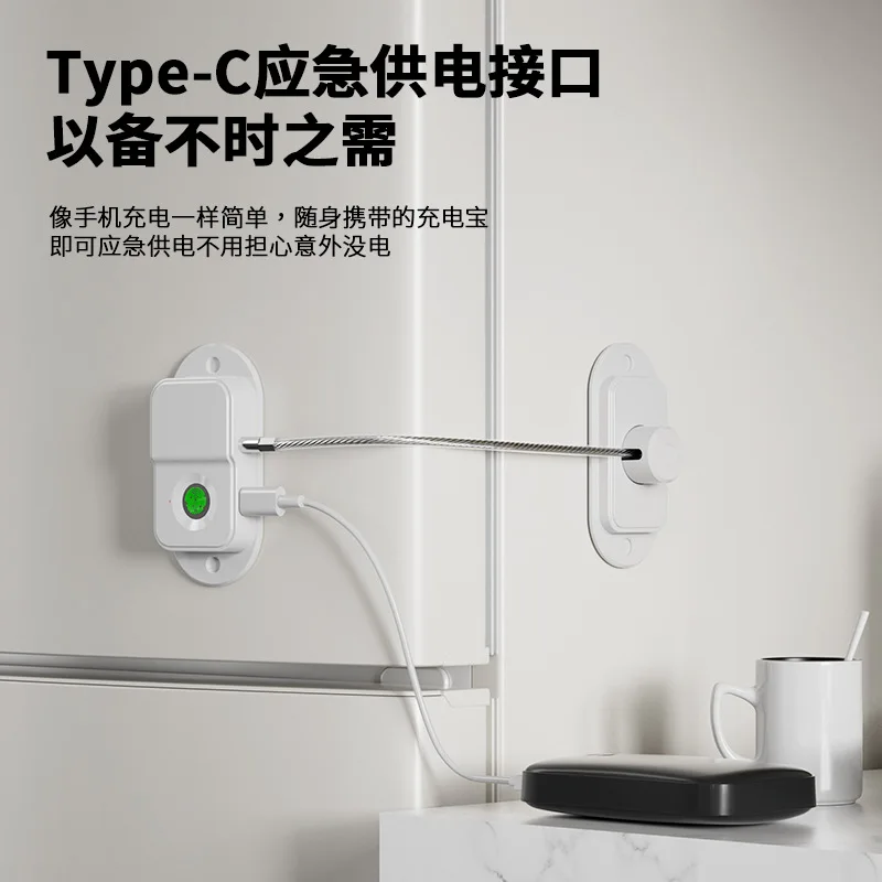 Fingerprint Lock Children's Protective Cabinet Door Electronic Lock Adapted To Wooden Door Glass Door No Punching Chain
Fingerprint Lock Children's Protective Cabinet Door Electronic Lock Adapted To Wooden Door Glass Door No Punching Chain