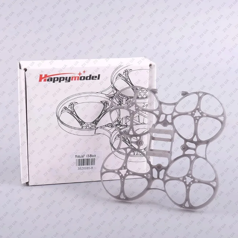 Happy Model Mobula7 V3 Brushless Frame Aircraft Model Toy 75mm 2s for Indoor Crossing Whoop Rack Four Axis
Happy Model Mobula7 V3 Brushless Frame Aircraft Model Toy 75mm 2s for Indoor Crossing Whoop Rack Four Axis