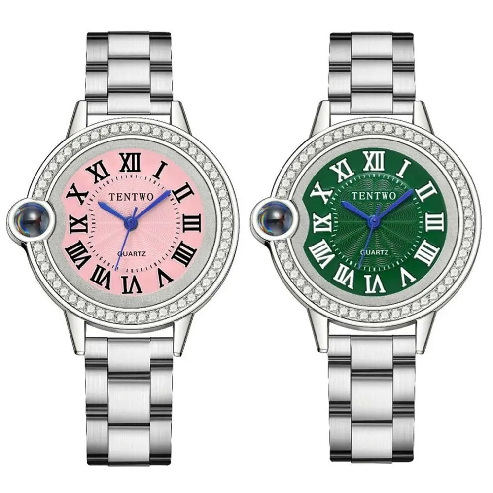 Fashionable Retro Women's Wrist Watch Elegant Colorful Rhinestone Quartz Watch Exquisite Portable Ladies Business Watches Female
Fashionable Retro Women's Wrist Watch Elegant Colorful Rhinestone Quartz Watch Exquisite Portable Ladies Business Watches Female