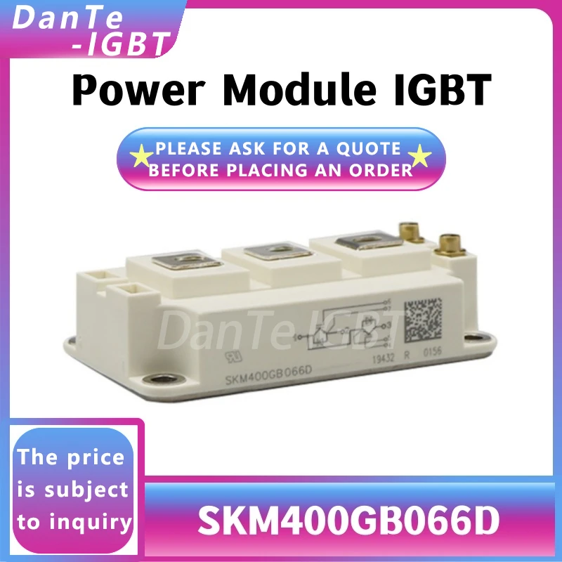 IGBT новый модуль SKM400GB066D, высокомощный выпрямитель, оригинальный точечный
IGBT новый модуль SKM400GB066D, высокомощный выпрямитель, оригинальный точечный