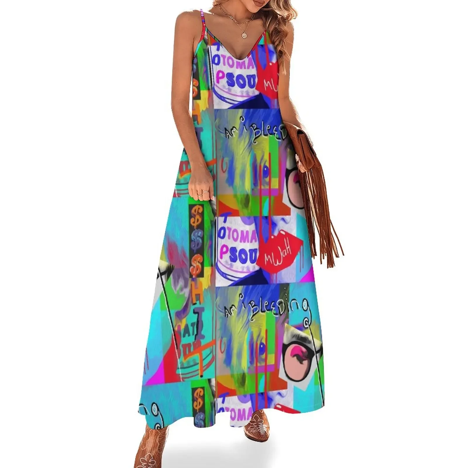 Andy Warhol #5# Sleeveless Dress dresses korean style elegant party dress for women 2025 Dress woman summer dresses women 2025
Andy Warhol #5# Sleeveless Dress dresses korean style elegant party dress for women 2025 Dress woman summer dresses women 2025