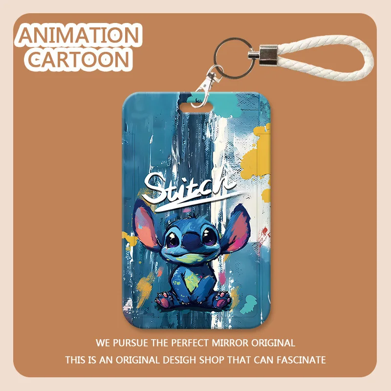 Kawaii Disney Stitch Card Holders Bus Cute Cartoon Anime Card Holder ID Card Long Cord Keychain Card Holder Children Gift
Kawaii Disney Stitch Card Holders Bus Cute Cartoon Anime Card Holder ID Card Long Cord Keychain Card Holder Children Gift