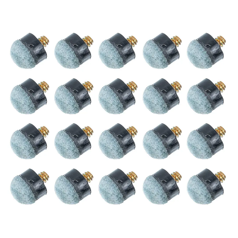 50Pcs High Density Billiard Cue Tips for Pool Cues Screw on Replacement Tips Tournament Grade Cue Head Parts
50Pcs High Density Billiard Cue Tips for Pool Cues Screw on Replacement Tips Tournament Grade Cue Head Parts