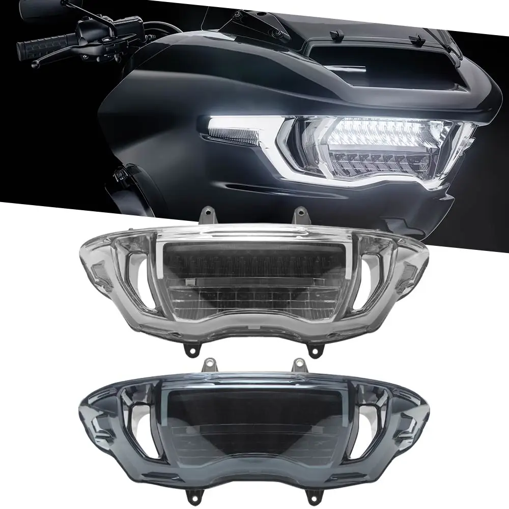 Motorcycle Headlight Fits For Harley Road Glide Fltrt Fltrxse Fltrxstse Fltrx Fltrxl 2023-2026 Black Housing Clear/Smoke Pc Lens
Motorcycle Headlight Fits For Harley Road Glide Fltrt Fltrxse Fltrxstse Fltrx Fltrxl 2023-2026 Black Housing Clear/Smoke Pc Lens