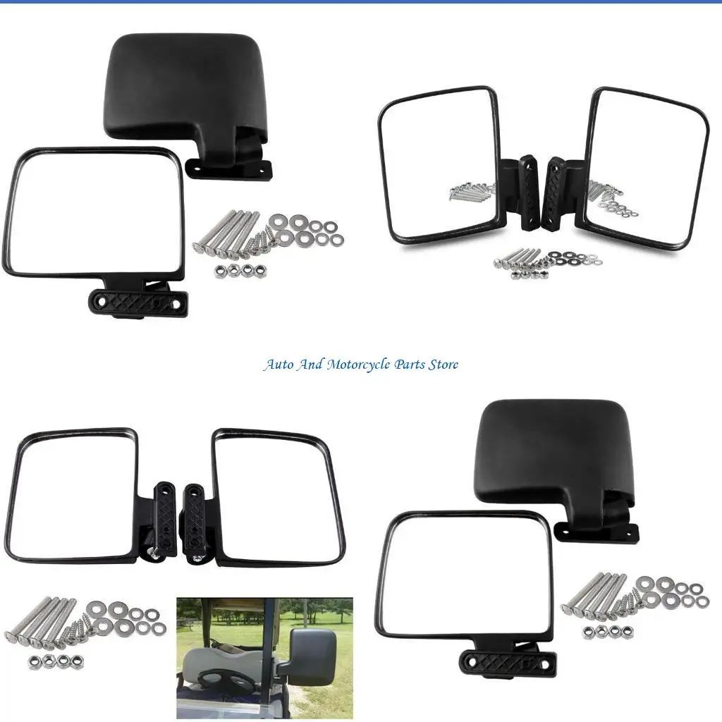 P9FD 2Pcs Light Weight Golf Car Mount Rear View Mirror Side Border Mirror for Club
P9FD 2Pcs Light Weight Golf Car Mount Rear View Mirror Side Border Mirror for Club
