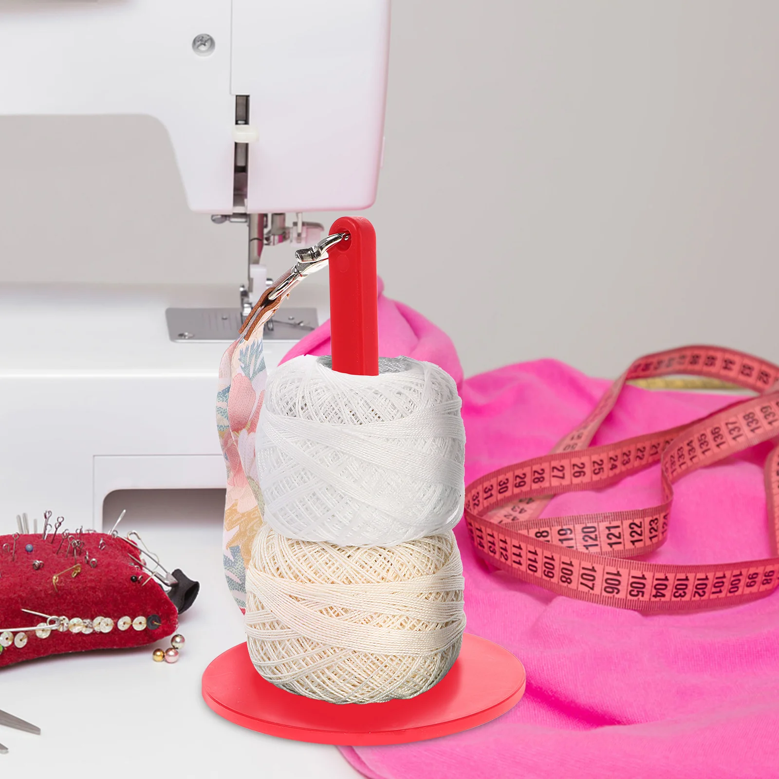 Portable Acrylic Yarn Holder Wrist Strap Yarn Ball Spinner Organizer for Knitting Crocheting Travel Handcraft Accessories
Portable Acrylic Yarn Holder Wrist Strap Yarn Ball Spinner Organizer for Knitting Crocheting Travel Handcraft Accessories