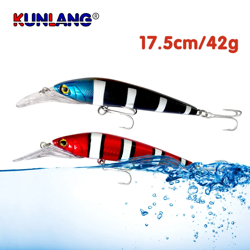 1 PCS Big Floating Minnow New Fishing Lures 175mm 42g Hard Bait Artificial Pesca Sea Wobbler Swimming 5 Colors Noise Hard Tuna
1 PCS Big Floating Minnow New Fishing Lures 175mm 42g Hard Bait Artificial Pesca Sea Wobbler Swimming 5 Colors Noise Hard Tuna