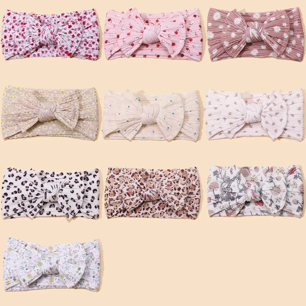Hot Sale Soft Nylon Baby Bow Headband, Floral Print Bowknot Turban Headwrap Kids Girls Headwear Hair Accessories
Hot Sale Soft Nylon Baby Bow Headband, Floral Print Bowknot Turban Headwrap Kids Girls Headwear Hair Accessories