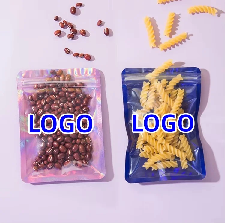 200PCS Resealable Flat Holographic Laser Ziplock Plastic Bag DIY Jewelry Badge Chains Snack Tea Wedding Gifts Packaging Pouches
200PCS Resealable Flat Holographic Laser Ziplock Plastic Bag DIY Jewelry Badge Chains Snack Tea Wedding Gifts Packaging Pouches