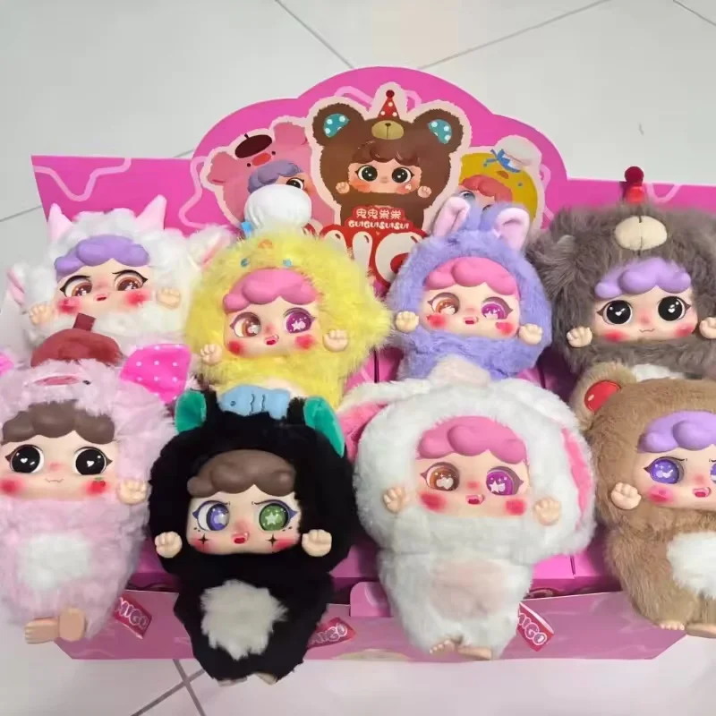 Подлинная детская три Migo Guiguisuisui серии слепая коробка Kawaii плюшевая кукла сумка кулон настольный декор орнамент модная игрушка подарок для девочки
Подлинная детская три Migo Guiguisuisui серии слепая коробка Kawaii плюшевая кукла сумка кулон настольный декор орнамент модная игрушка подарок для девочки