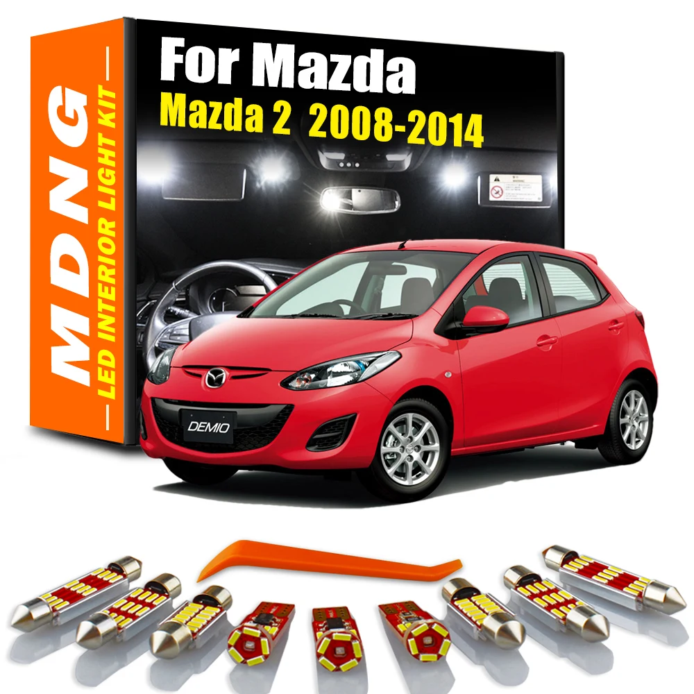 9 шт. для Mazda 2 Mazda2 2008 2009 2010 2011 2012 2013 2014 светодиодный комплект внутреннего освещения багажника с картой купола номерного знака автомобильные аксессуары
9 шт. для Mazda 2 Mazda2 2008 2009 2010 2011 2012 2013 2014 светодиодный комплект внутреннего освещения багажника с картой купола номерного знака автомобильные аксессуары