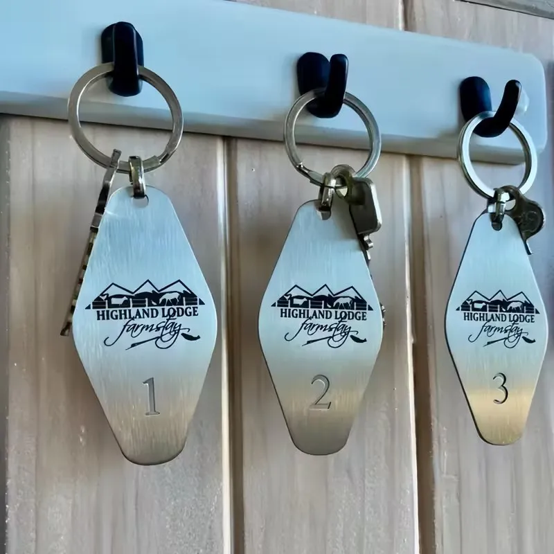 Индивидуальный брелок из нержавеющей стали для мужчин — персонализированный логотип отеля, номер комнаты, дата, уникальный номер — идеальный подарок для друзей
Индивидуальный брелок из нержавеющей стали для мужчин — персонализированный логотип отеля, номер комнаты, дата, уникальный номер — идеальный подарок для друзей