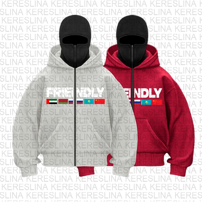 New Outdoor Flag Letter Printed Hip Hop Unique Design Double Hat Hoodie Windproof Hoodie Trendy Warm Hoodie
New Outdoor Flag Letter Printed Hip Hop Unique Design Double Hat Hoodie Windproof Hoodie Trendy Warm Hoodie