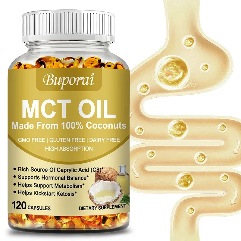 MCT Oil — поддерживает энергию и выносливость, здоровое управление весом — легко впитывается
MCT Oil — поддерживает энергию и выносливость, здоровое управление весом — легко впитывается