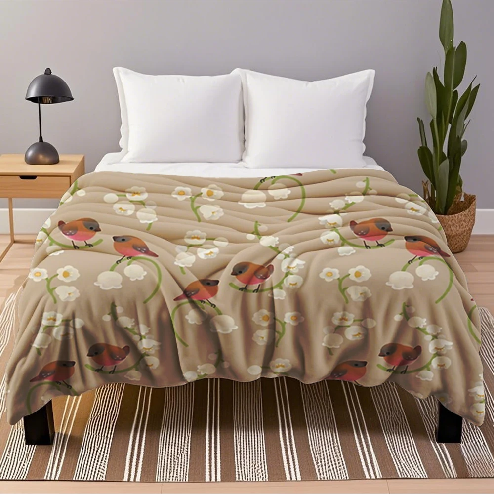 No-Shedding Flannel Cozy Blankets Good Brown Capped Rosy Bohemian Design Throw Duvet Cover Anti-Pilling Blanket For Airbnb Hosts
No-Shedding Flannel Cozy Blankets Good Brown Capped Rosy Bohemian Design Throw Duvet Cover Anti-Pilling Blanket For Airbnb Hosts