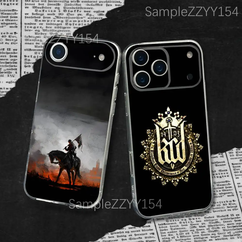 K-Kingdom Come Deliverance 2 KCD Phone Case For iPhone 17,16,15,14,13,12,11 Plus,Pro,Max,XR,XS,X,7,8 Plus,SE,Mini Transparent
K-Kingdom Come Deliverance 2 KCD Phone Case For iPhone 17,16,15,14,13,12,11 Plus,Pro,Max,XR,XS,X,7,8 Plus,SE,Mini Transparent