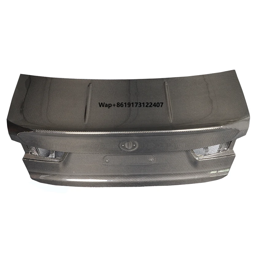 Задняя крышка багажника из сухого карбона в стиле CSL для обвеса автомобиля G80 M3
Задняя крышка багажника из сухого карбона в стиле CSL для обвеса автомобиля G80 M3