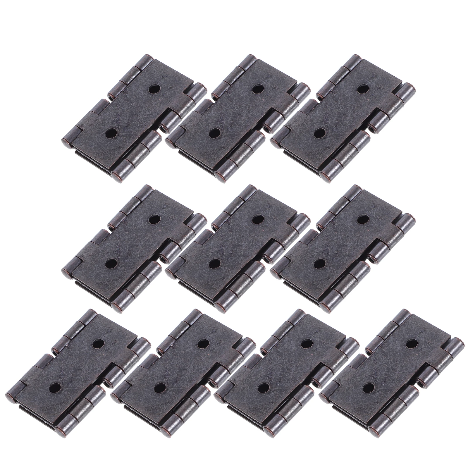 10Pcs Vintage Iron Hinges Security Reliable for Wood Doors Windows Folding Screens Wardrobes Commercial Door Hinges
10Pcs Vintage Iron Hinges Security Reliable for Wood Doors Windows Folding Screens Wardrobes Commercial Door Hinges