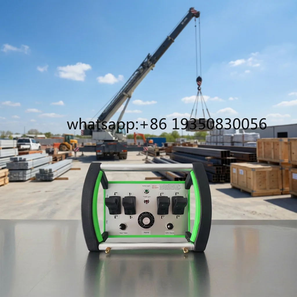 Waterproof 433HMz 4 Ways Wireless Remote Control Industrial Machinery Wireless Crane Remote Control Retrofit Crane Control Radio
Waterproof 433HMz 4 Ways Wireless Remote Control Industrial Machinery Wireless Crane Remote Control Retrofit Crane Control Radio