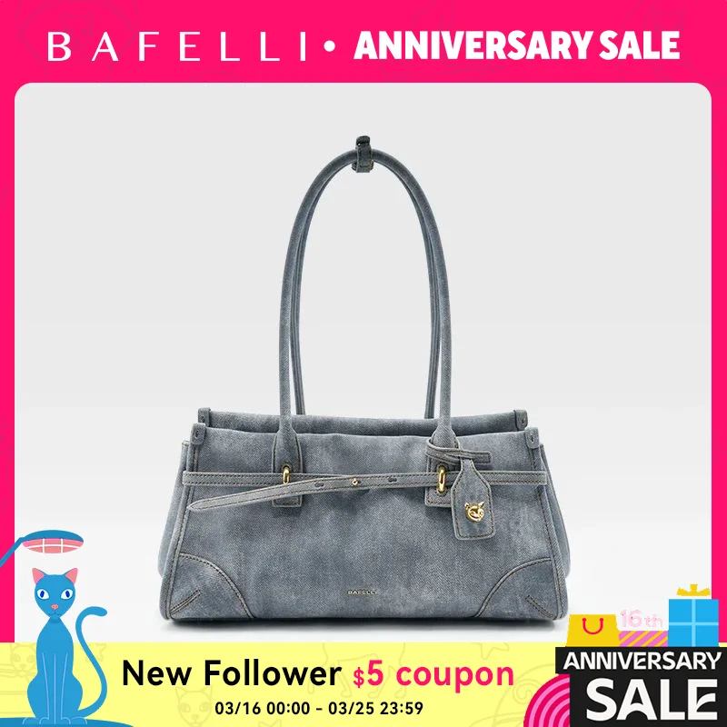 Bafeili SS26 Genuine Leather Tote - Women's Crossbody Denim Satchel Boston Bag Hybrid for Commuting & Handheld
Bafeili SS26 Genuine Leather Tote - Women's Crossbody Denim Satchel Boston Bag Hybrid for Commuting & Handheld