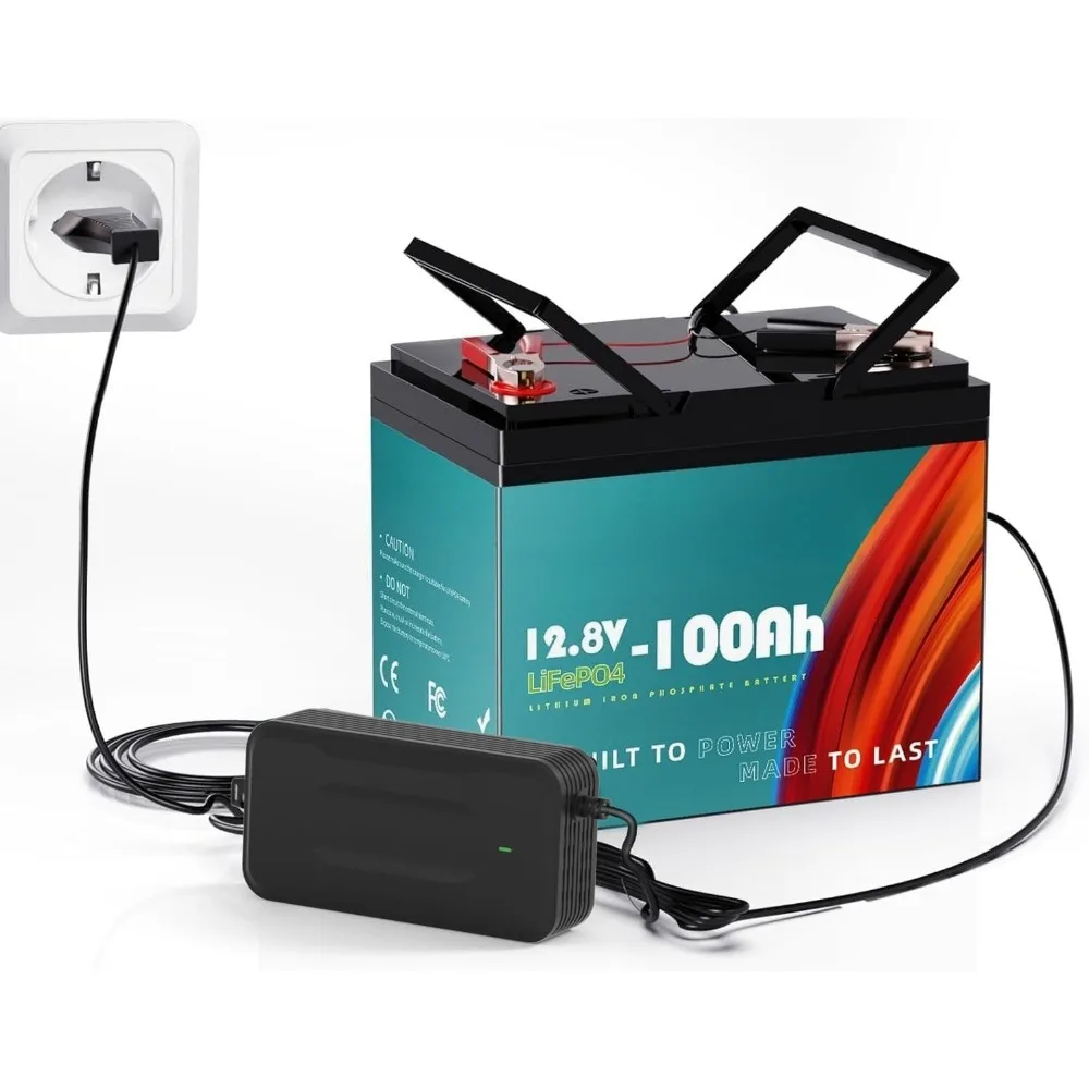 Литиевая батарея LiFePO4 12 В, 100 Ач — группа BCI 24, литиевые батареи Lipo4 с глубоким циклом до 15 000 встроенных Smart BMS емкостью 100 А
Литиевая батарея LiFePO4 12 В, 100 Ач — группа BCI 24, литиевые батареи Lipo4 с глубоким циклом до 15 000 встроенных Smart BMS емкостью 100 А