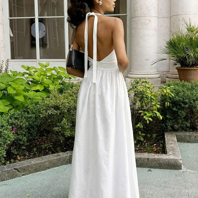 Новое модное длинное платье из чистого хлопка в европейско-американском стиле с V-образным вырезом и бретелями, подчеркивающее талию, коллекция Весна/Лето 2026 для женщин
Новое модное длинное платье из чистого хлопка в европейско-американском стиле с V-образным вырезом и бретелями, подчеркивающее талию, коллекция Весна/Лето 2026 для женщин