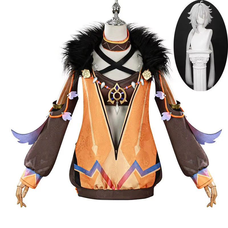 Iansan Cosplay Genshin Impact Iansan Cosplay Costume Accessories Wig Women Dress Uniforms Halloween Party Role Play Outfit Suits
Iansan Cosplay Genshin Impact Iansan Cosplay Costume Accessories Wig Women Dress Uniforms Halloween Party Role Play Outfit Suits