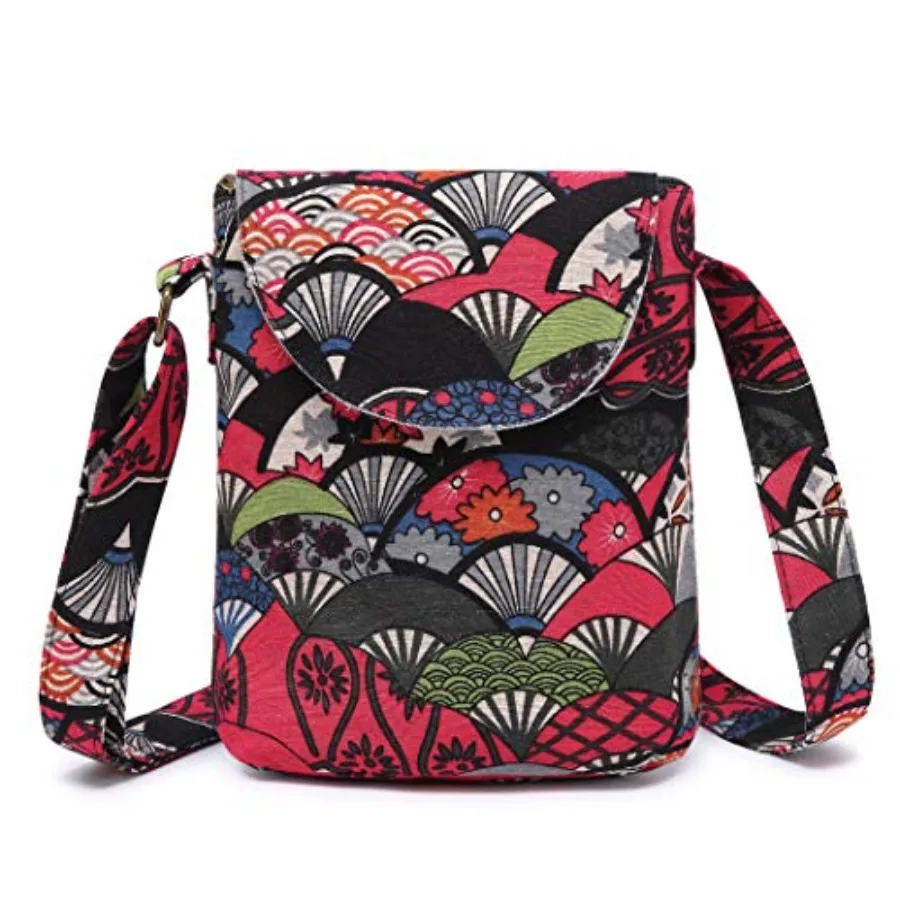OPQRSTU Women's Retro Small Size Canvas Shoulder Bag Hippie Boho Crossbody Handbag
OPQRSTU Women's Retro Small Size Canvas Shoulder Bag Hippie Boho Crossbody Handbag