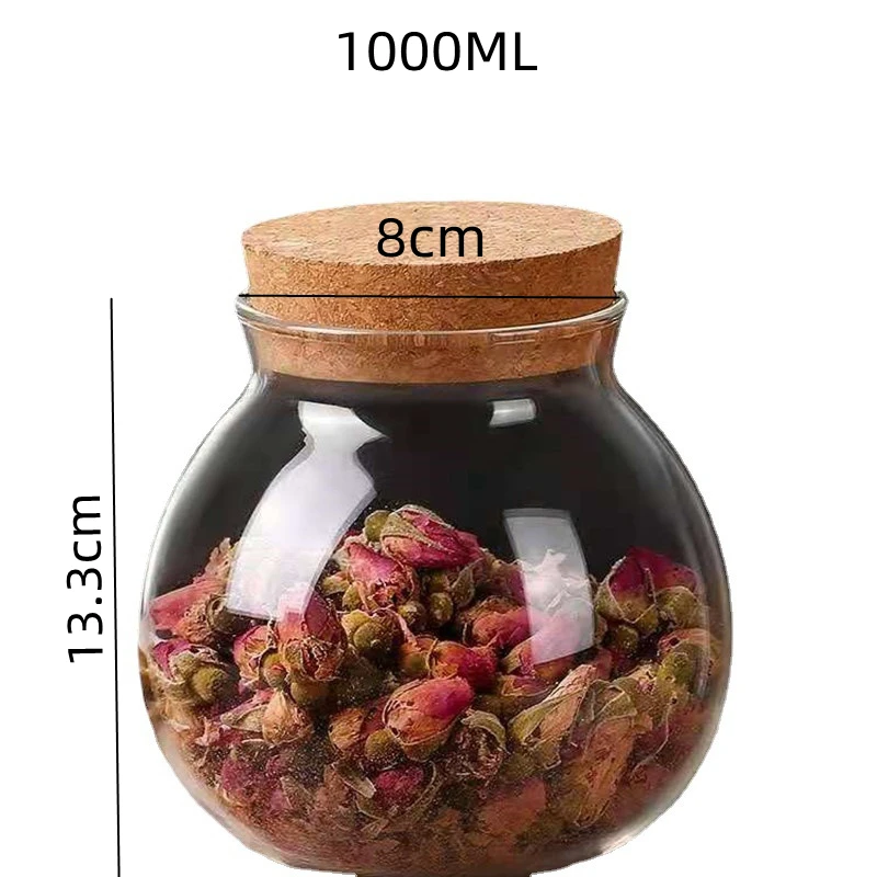 Hermetic Containers for Food Storage Pots Glass Jar with Lid Sealed Container Sugar and Tea Cans Airtight Kitchen Coffee Jars
Hermetic Containers for Food Storage Pots Glass Jar with Lid Sealed Container Sugar and Tea Cans Airtight Kitchen Coffee Jars