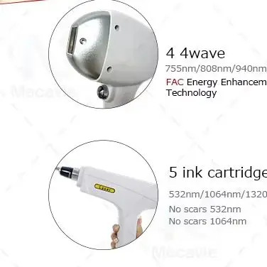 808nm 4 wavelength NDYAG Laser Beauty Equipment 4000W High Power Micro Adjust Painless Permanent Hair Removal Tool With Skin
808nm 4 wavelength NDYAG Laser Beauty Equipment 4000W High Power Micro Adjust Painless Permanent Hair Removal Tool With Skin