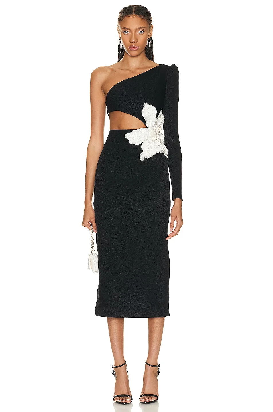 Women Summer One Shouldre Long Sleeve Flower Bodycon Party Bandage Dress Sexy Hollow Out Elegant Celebrity Evening Runway Dress
Women Summer One Shouldre Long Sleeve Flower Bodycon Party Bandage Dress Sexy Hollow Out Elegant Celebrity Evening Runway Dress