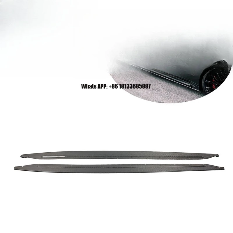 Dry Carbon Fiber Side Skirts MHC Style for BMW G80 M3 G82 M4 2022-2025
Dry Carbon Fiber Side Skirts MHC Style for BMW G80 M3 G82 M4 2022-2025