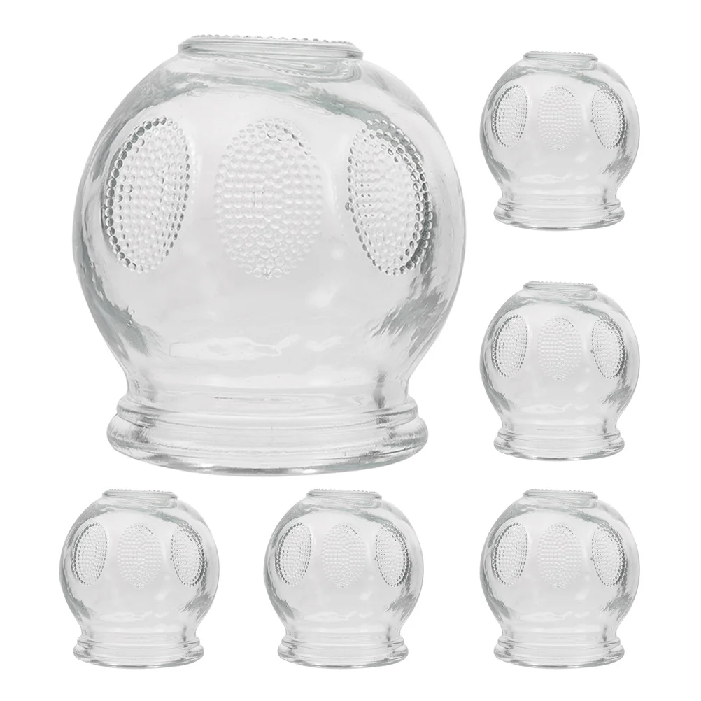 6Pcs Glass Cupping Set for Home Use Body Massage Cups Clear Glass Jars Muscle Relaxation Self Comfort
6Pcs Glass Cupping Set for Home Use Body Massage Cups Clear Glass Jars Muscle Relaxation Self Comfort
