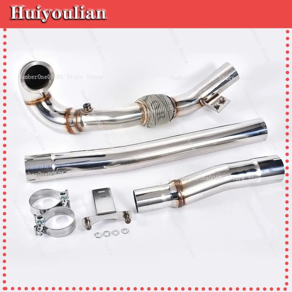 Exhaust Downpipe for Audi A3 S3 8V 8S TT TTS Golf 2.0 TFSI 2014
Exhaust Downpipe for Audi A3 S3 8V 8S TT TTS Golf 2.0 TFSI 2014