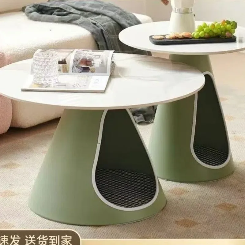 Nordic living room modern coffee table rock slab small apartment cream combination creative simple light luxury household round
Nordic living room modern coffee table rock slab small apartment cream combination creative simple light luxury household round