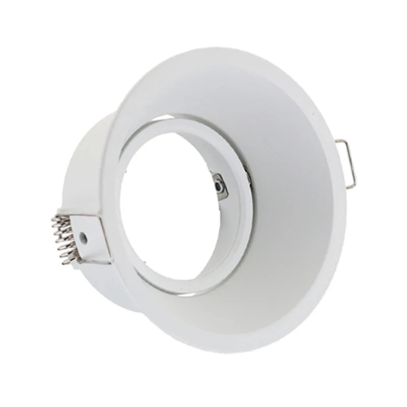 Round GU10 Ceiling Recessed Frame for Led Fixtures Downlights MR16 Fitting Mounting Ceiling Spot Lights Frame in Aluminum
Round GU10 Ceiling Recessed Frame for Led Fixtures Downlights MR16 Fitting Mounting Ceiling Spot Lights Frame in Aluminum