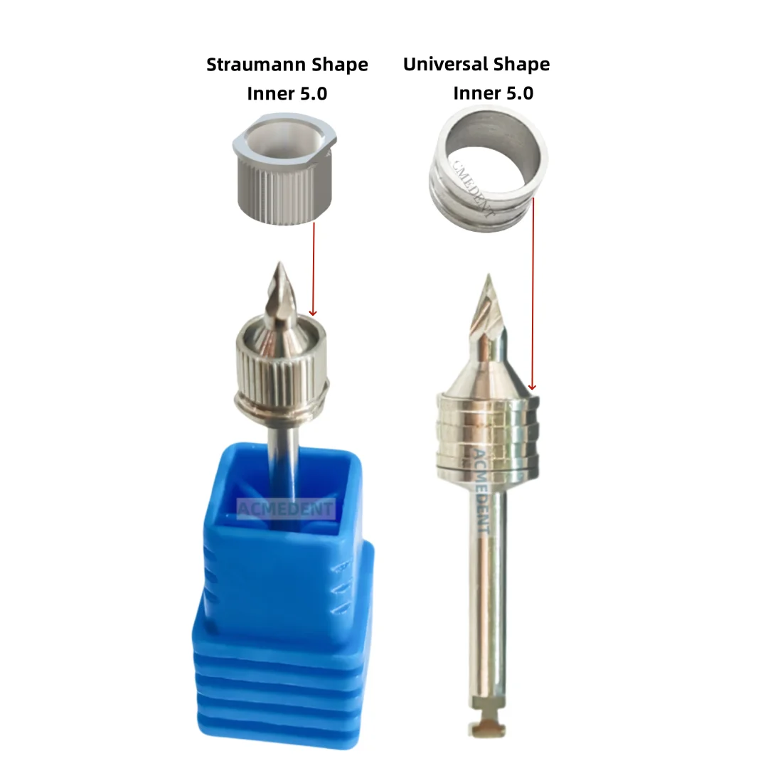 Dental ITI ∅5.0 DGS Drills Guide Sleeves Digital Implant Planning Template Universal Guided Sleeve Inner 5.0 Straumann ITI Shape
Dental ITI ∅5.0 DGS Drills Guide Sleeves Digital Implant Planning Template Universal Guided Sleeve Inner 5.0 Straumann ITI Shape