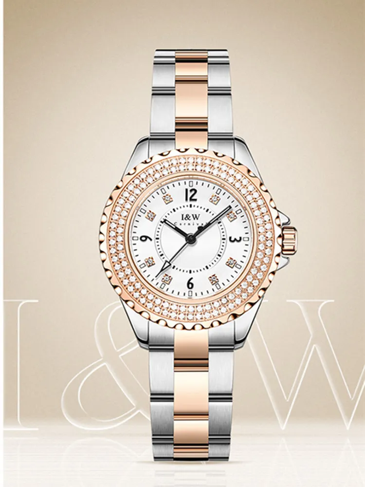 Carnival Women's Wristwatch Diamond Dress Waterproof Quartz Watches for Woman Stainless Steel Luminous Reloj Mujer Montre Femme
Carnival Women's Wristwatch Diamond Dress Waterproof Quartz Watches for Woman Stainless Steel Luminous Reloj Mujer Montre Femme