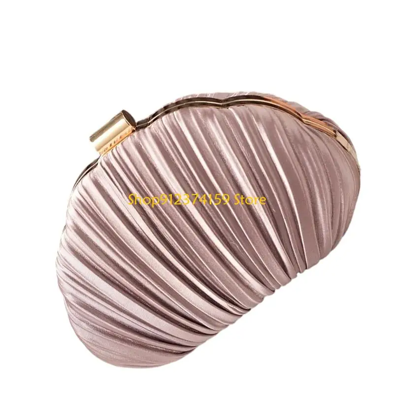 G5AE Elegant Wrinkle Design Evening Bag Lightweight Polyester For Wedding Party
G5AE Elegant Wrinkle Design Evening Bag Lightweight Polyester For Wedding Party
