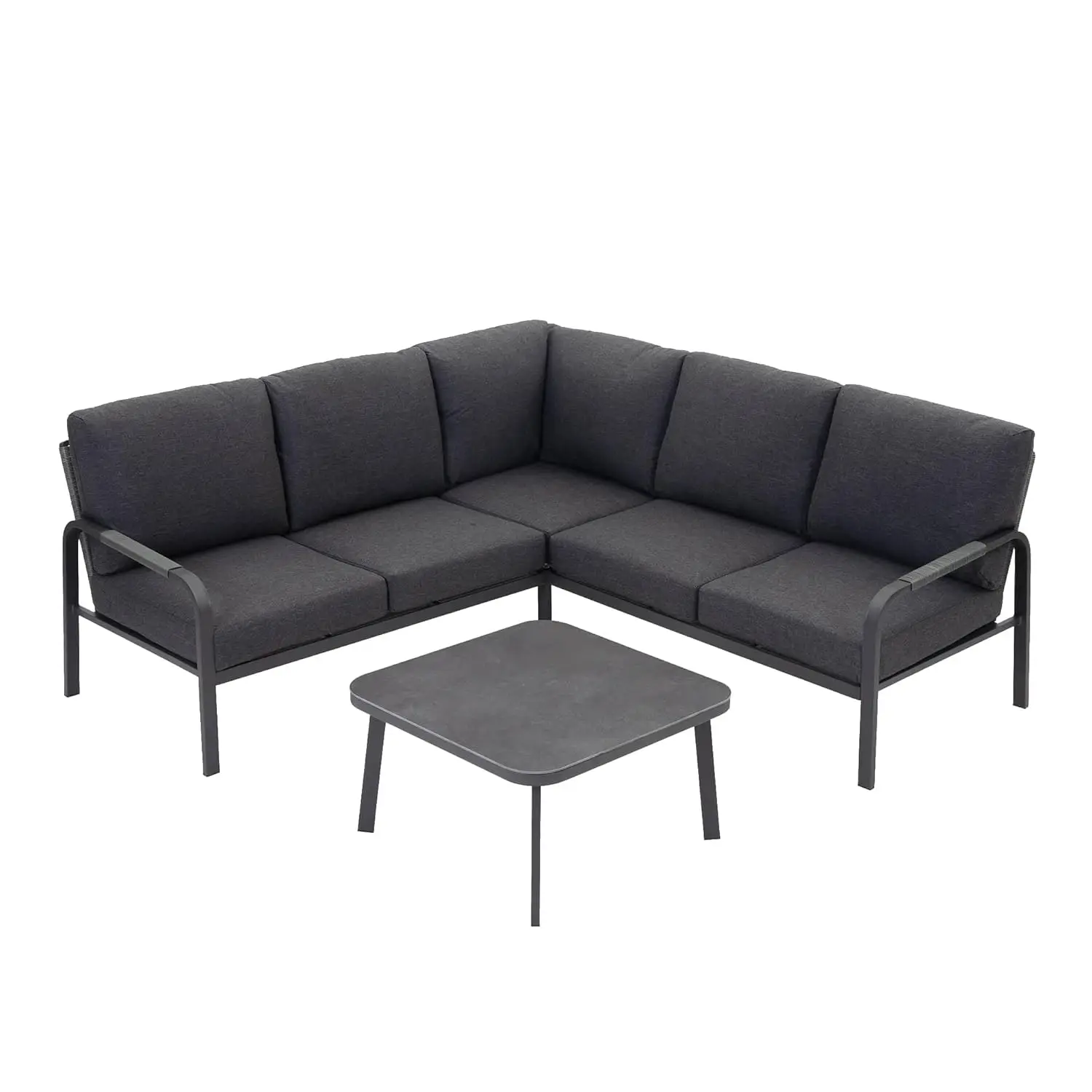 Aluminum Outdoor Patio Furniture Set, L-Shaped Sectional Sofa with Coffee Table, Modern Outdoor Conversation Set with,Custom
Aluminum Outdoor Patio Furniture Set, L-Shaped Sectional Sofa with Coffee Table, Modern Outdoor Conversation Set with,Custom