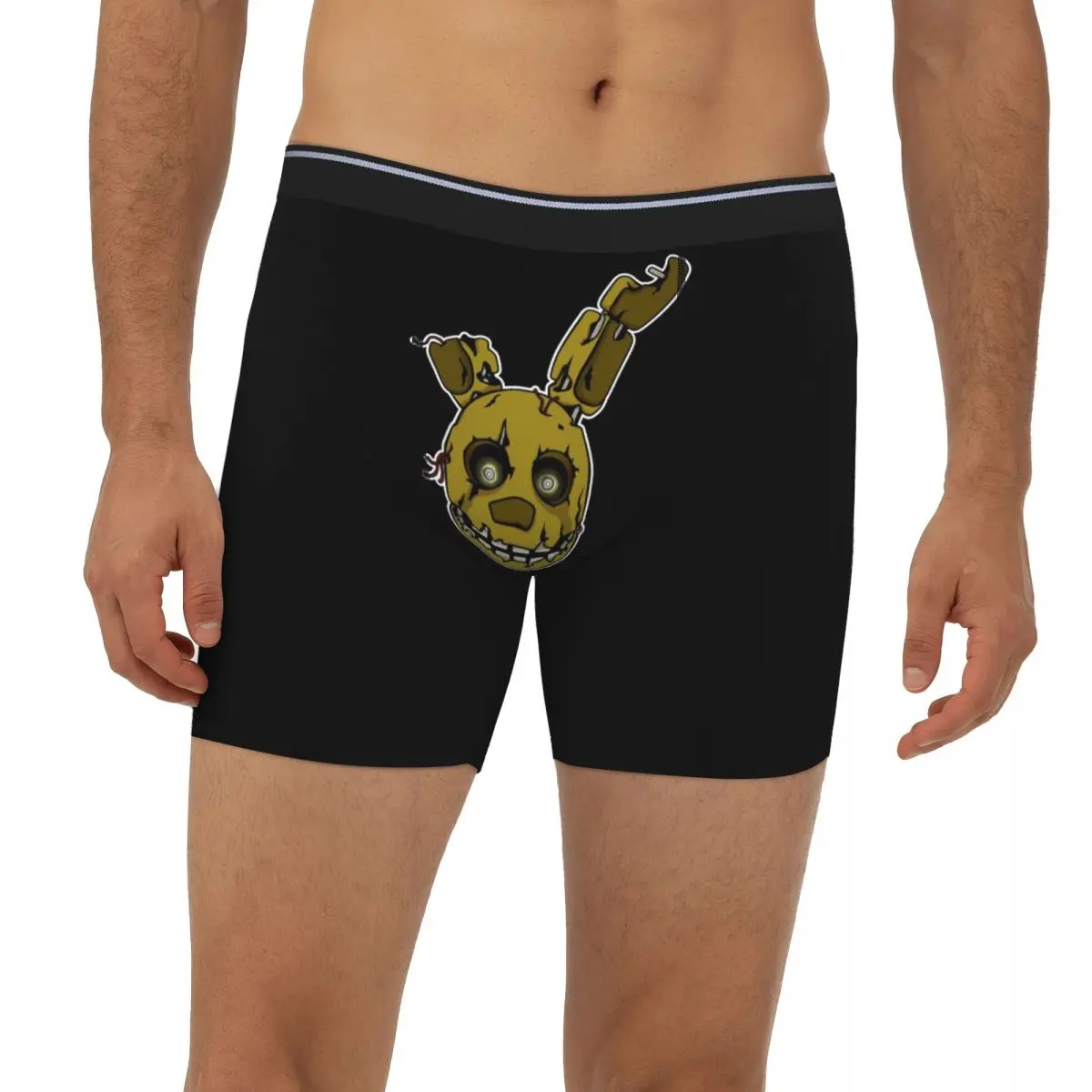 Five Nights At Freddy's - FNAF 3 - Springtrap Long Boxer Underpants Short Men Panties Ventilate Underwear for Man Boyfriend Gift
Five Nights At Freddy's - FNAF 3 - Springtrap Long Boxer Underpants Short Men Panties Ventilate Underwear for Man Boyfriend Gift