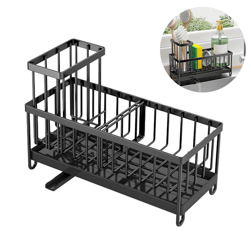 Carbon Steel Sink Self-Drainage Rack, Multi-Functional Non-Drilling Countertop, Faucet Sink Rack, Storage Rack, Kitchen Tools
Carbon Steel Sink Self-Drainage Rack, Multi-Functional Non-Drilling Countertop, Faucet Sink Rack, Storage Rack, Kitchen Tools
