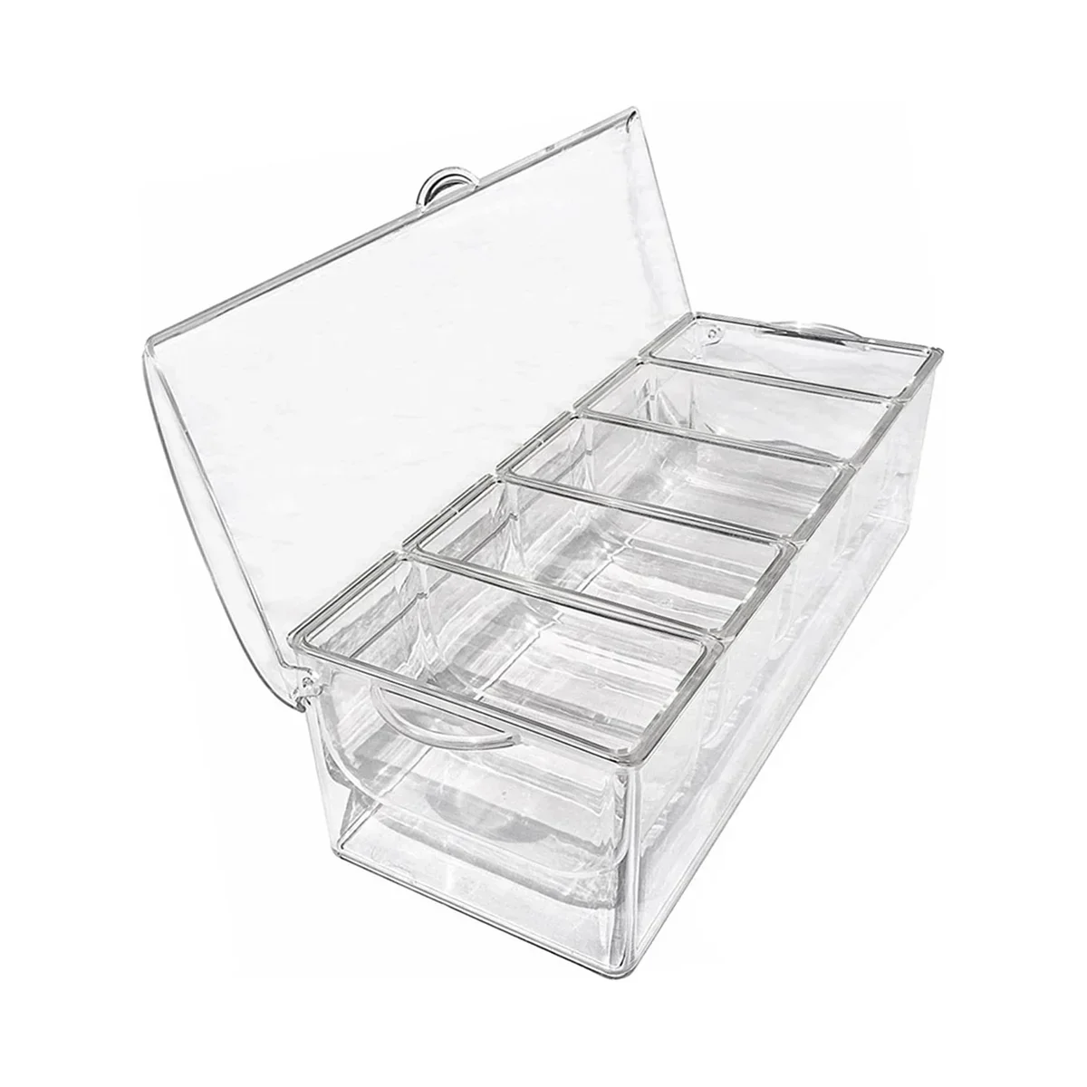 Fruit Vegetable Spice Container with Lid, Plastic Ingredient Container, Ingredient Box, 5 Compartments, Side Container
Fruit Vegetable Spice Container with Lid, Plastic Ingredient Container, Ingredient Box, 5 Compartments, Side Container