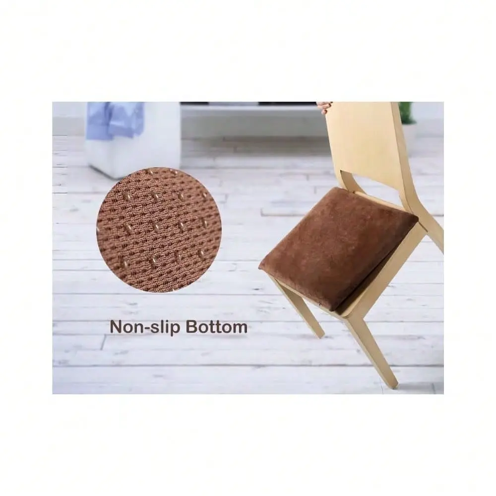 Square Chair Seat Cushion Memory Foam Chair Cushion For Kitchen, Dining,Office Or Car 18x18 In Coffee
Square Chair Seat Cushion Memory Foam Chair Cushion For Kitchen, Dining,Office Or Car 18x18 In Coffee