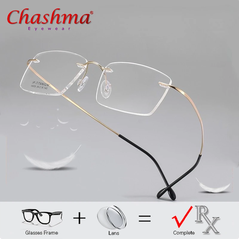 Titanium Prescription Glasses Rimless Glasses Men Fashion Business Titanium Eyeglasses Women Prescription Glasses
Titanium Prescription Glasses Rimless Glasses Men Fashion Business Titanium Eyeglasses Women Prescription Glasses