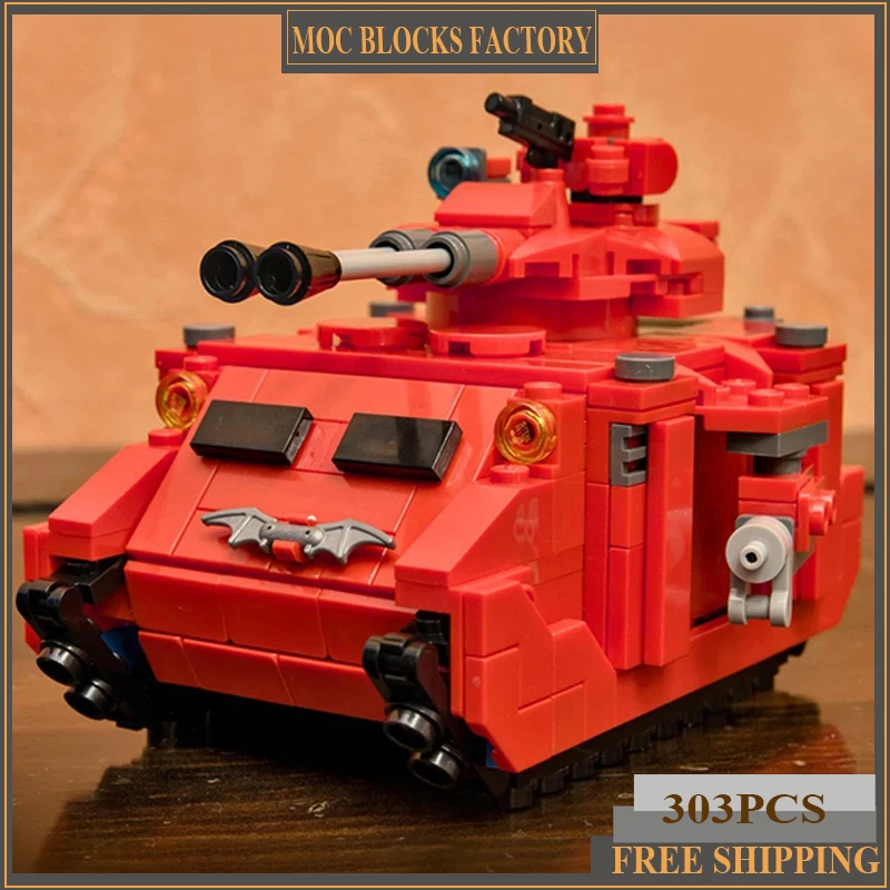 Moc Building Blocks Military Model Micro Land War Tank Technical Bricks DIY Assembly Construction Toys For Child Holiday Gifts 
Moc Building Blocks Military Model Micro Land War Tank Technical Bricks DIY Assembly Construction Toys For Child Holiday Gifts