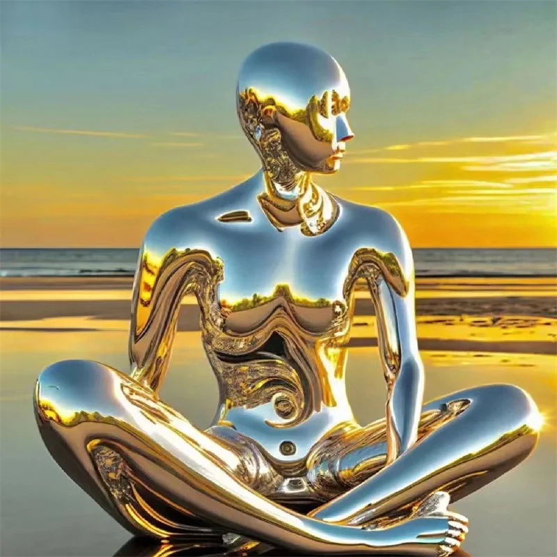 Custom. Mirror Stainless Steel Abstract Brushed Style Human Sculpture Art Ornament Square Scenic Decoration
Custom. Mirror Stainless Steel Abstract Brushed Style Human Sculpture Art Ornament Square Scenic Decoration